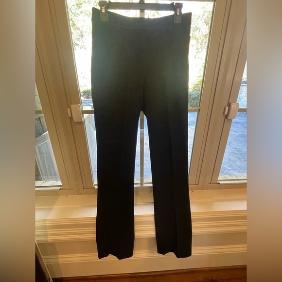 Express Columnist Barely Boot Black Trouser, Size 6 - Picture 1 of 5